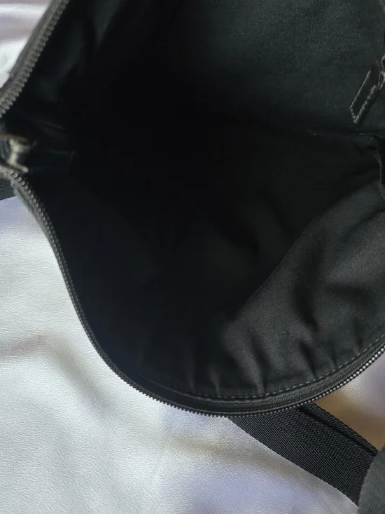 Gucci Black GG Monogram Crossbody Tote - Picture 9 of 10